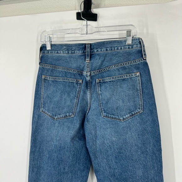 J. Crew Factory Premium Edition Slim Boyfriend Patchwork Jeans Button Fly - Picture 7 of 9